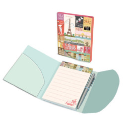 BLOC NOTAS DEC  C/BOLI MAKU16 PARIS CITY 153PCT125 ^