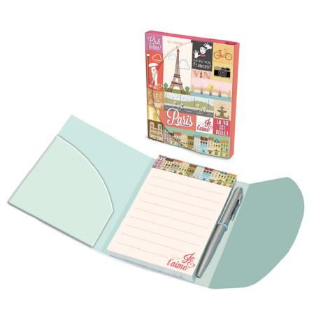 BLOC NOTAS DEC  C/BOLI MAKU16 PARIS CITY 153PCT125 ^