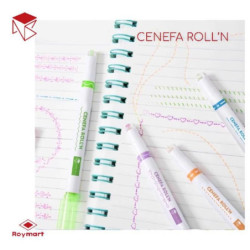 BLISTER 6 ROTULADORES CREATIVE CENEFA ROLLER ALEX BOG AB-0206