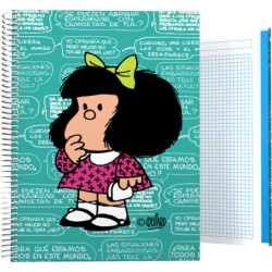 CUADERNO DEC EUROPEAN A4 140H GRAFOPLAS16 MAFALDA BOCADILLO 16500292