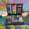 MALETIN DIBUJO ARTIST PLASTICO ART STUDIO 68 PZAS AB-1100