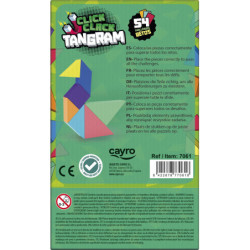 JUEGO CAYRO CLICK CLACK TANGRAM MAGNETICO 7061