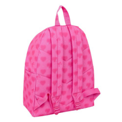 MOCHILA BARBIE "CORAZONES" SAFTA26 612505774 42X33 UNIDAD