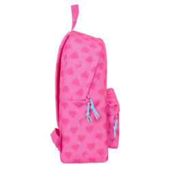 MOCHILA BARBIE "CORAZONES" SAFTA26 612505774 42X33 UNIDAD