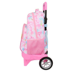 MOCHILA GDE. C/RUEDAS COMPACT EVOL. EXT. BARBIE "PAINTERLY" SAFTA25 ENERO 612510218