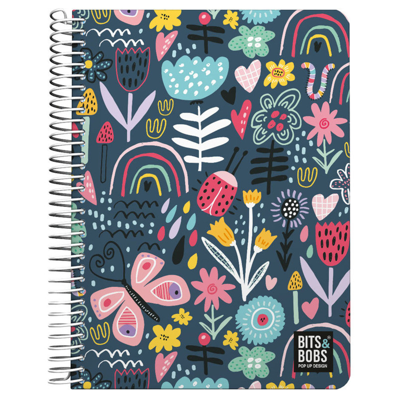 BB4.PP. CUADERNO CUARTO TAPA PP B&B BOTANIC A5 GRAFOPLAS24 16512496 (MIN 1U)