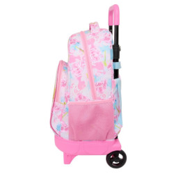 MOCHILA GDE. C/RUEDAS COMPACT EXTRAIBLE BARBIE "PAINTERLY" SAFTA25 ENERO 612510918