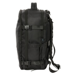 MOCHILA VIAJE CABINA PORTATIL 15,6'' REAL MADRID NEGRA SAFTA25 VAC 612524834 MEDIDAS: 44*29