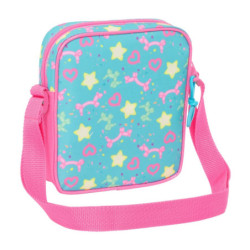 BOLSITO BANDOLERA GABBY'S DOLLHOUSE "CONFETTI" SAFTA26 612527222 18X16 UNIDAD