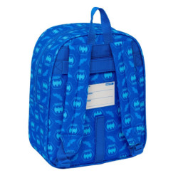 MOCHILA GUARDERIA ADAPT.CARRO C/BOLSILLO BATMAN PREESCOLAR SAFTA26 612528232 27X22 UNIDAD