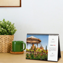 CALENDARIO SOBREMESA 2026 CIUDADES+ FINOCAM26 780324626 210 X 70 X 155 MM