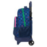 MOCHILA GDE. C/RUEDAS COMPACT EXTRAIBLE BENETTON "DAMERO" SAFTA25 ENERO 612550918