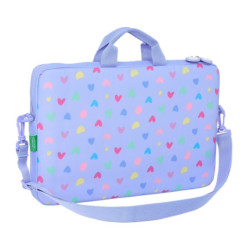 FUNDA PARA PORTATIL 15,6'' BENETTON "LILA" SAFTA25 ENERO 612551461