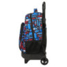 MOCHILA GDE. C/RUEDAS COMPACT EXT.SIMPLE HOT WHEELS SAFTA25 VAC 612553918 MEDIDAS: 45*33