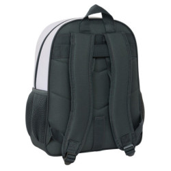 MOCHILA JUNIOR ADAPT.CARRO REAL MADRID EQUIP. 25/26 SAFTA25 VAC 612554640 MEDIDAS: 38*32