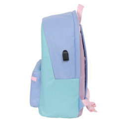 MOCHILA DOBLE PARA PORTATIL 15,6"+USB MUNICH "MELLOW" SAFTA26 612555820 44X31 UNIDAD