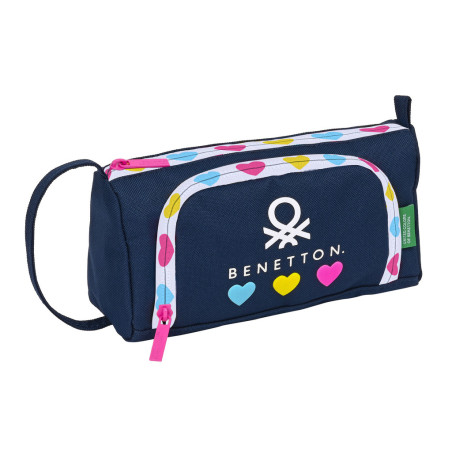 PORTATODO CON BOLSILLO DESPLEGABLE VACIO BENETTON "LOVE" SAFTA23 ENERO 412350917