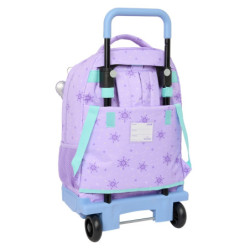 MOCHILA GDE. C/RUEDAS COMPACT EXTRAIBLE FROZEN "SPIRIT" SAFTA25 VAC 612571918 MEDIDAS: 45*33