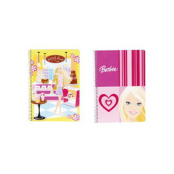 CUADERNO DEC FL SAFTA 08 BARBIE SPECIAL 80H 51810066 ^