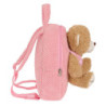 MOCHILA PREESCOLAR CON OSITO SAFTA ROSA SAFTA26 622336231 27X23 UNIDAD