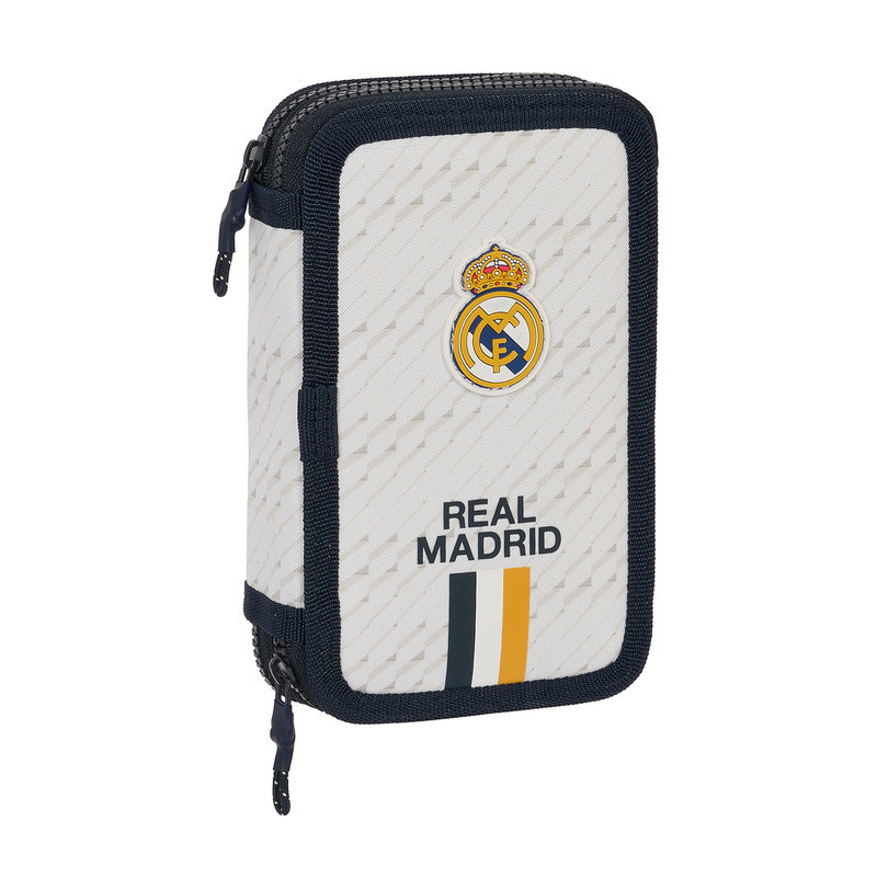 PLUMIER DOBLE PQÑO 28 PCS REAL MADRID 1ª EQUIP. 23/24 412354854 SAFTA23 VAC