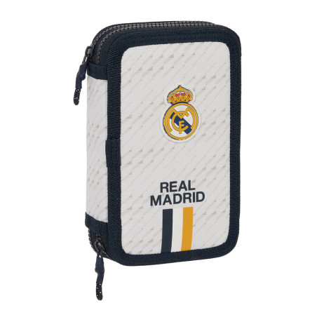 PLUMIER DOBLE PQÑO 28 PCS REAL MADRID 1ª EQUIP. 23/24 412354854 SAFTA23 VAC