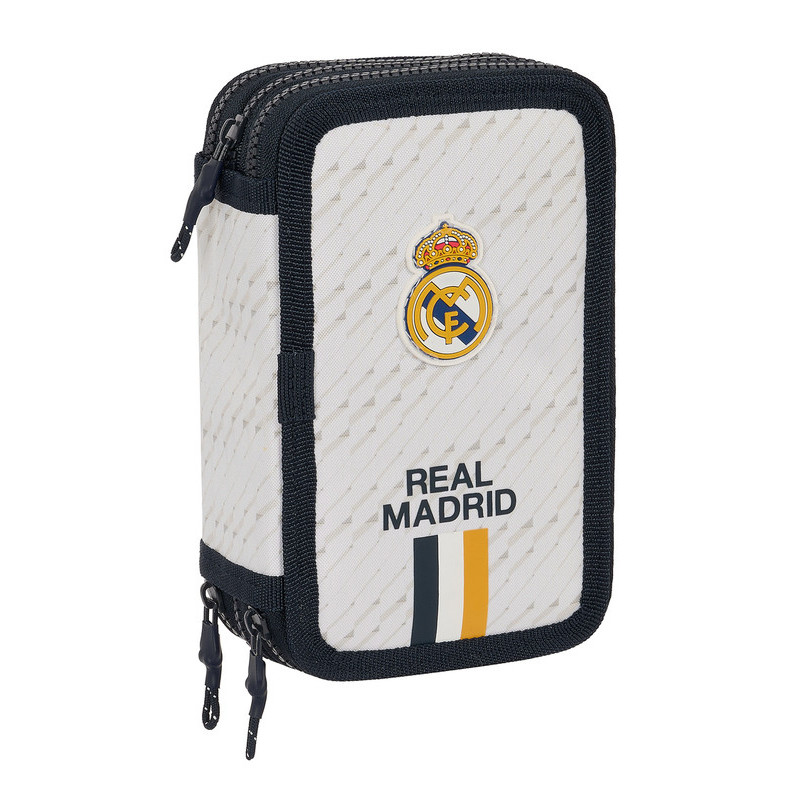 PLUMIER TRIPLE 36 PCS REAL MADRID 1ª EQUIP. 23/24 412354857 SAFTA23 VAC