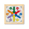 TABLERO PARCHIS 50CM  CRISTAL 4 Y 6 JUGADORES REVERSIBLE CAYRO 10150/T155